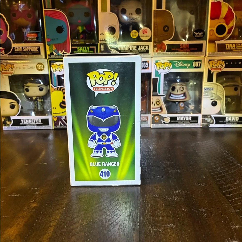 Funko Pop! Television Blue Ranger (Morphing) Exclusive Vinyl Figure #410
